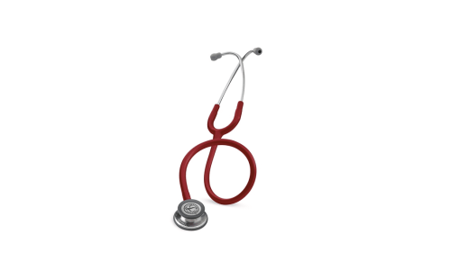 3M LITTMANN CLASSIC III STETHOSCOPE: Stainless Steel- Burgundy - Image 2