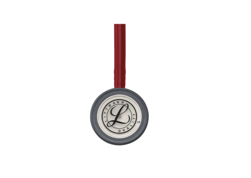 3M LITTMANN CLASSIC III STETHOSCOPE: Stainless Steel- Burgundy - Image 3