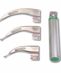 Laryngoscope Set - 3 Blade - Paediatric - MacIntosh