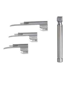 Laryngoscope Set 3 Blade Paediatric Miller /Conventional