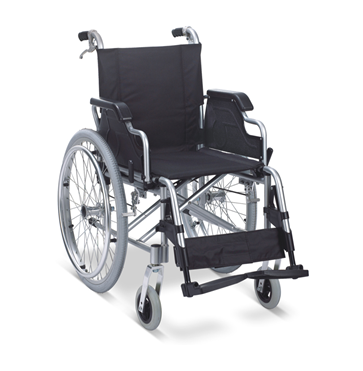 Wheelchair Allum/Nylon Lightweight Detachable Arm & Foot Rest