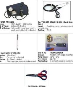 First Aid Kit Nurses with Stethoscope Rappaport De Luxe