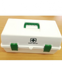 First Aid Kit Regulation 7 Plastic Box - Body Fluid Included