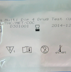 Drug Test Multi Pack 4 Panel Test Pack