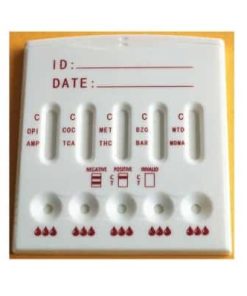 Safecare Multi-Drug 6 Screen Test Device - Urine