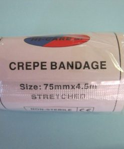 Bandage Crepe - 50mm Hi-Care 4.5m stretched