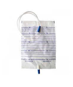 URINE BAG 2000ML ,with screw valve