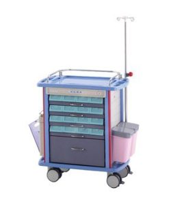 emergency medical trolley