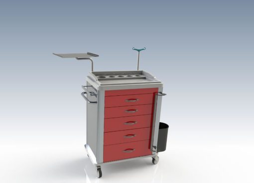 MT C 01 Emergency drug trolley