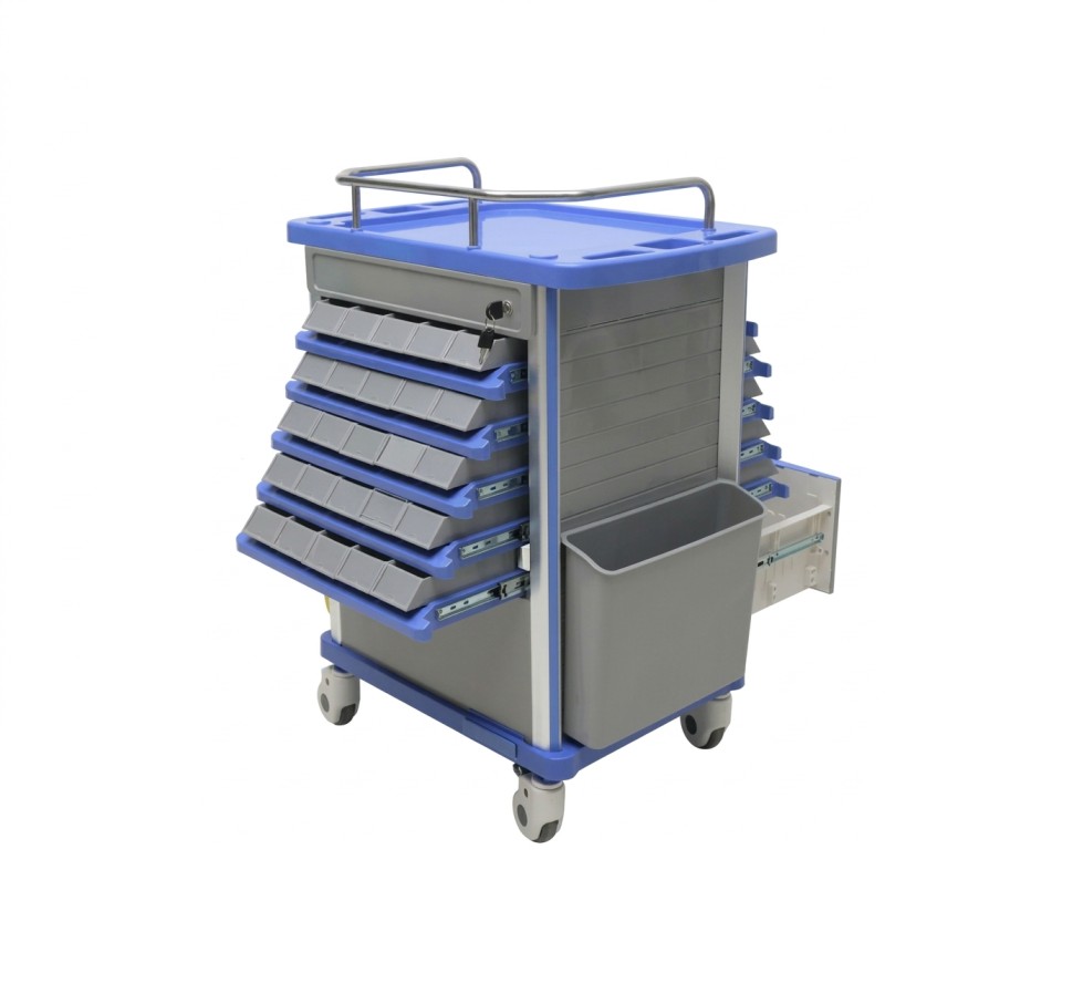 Medicine Trolley - Double Sided